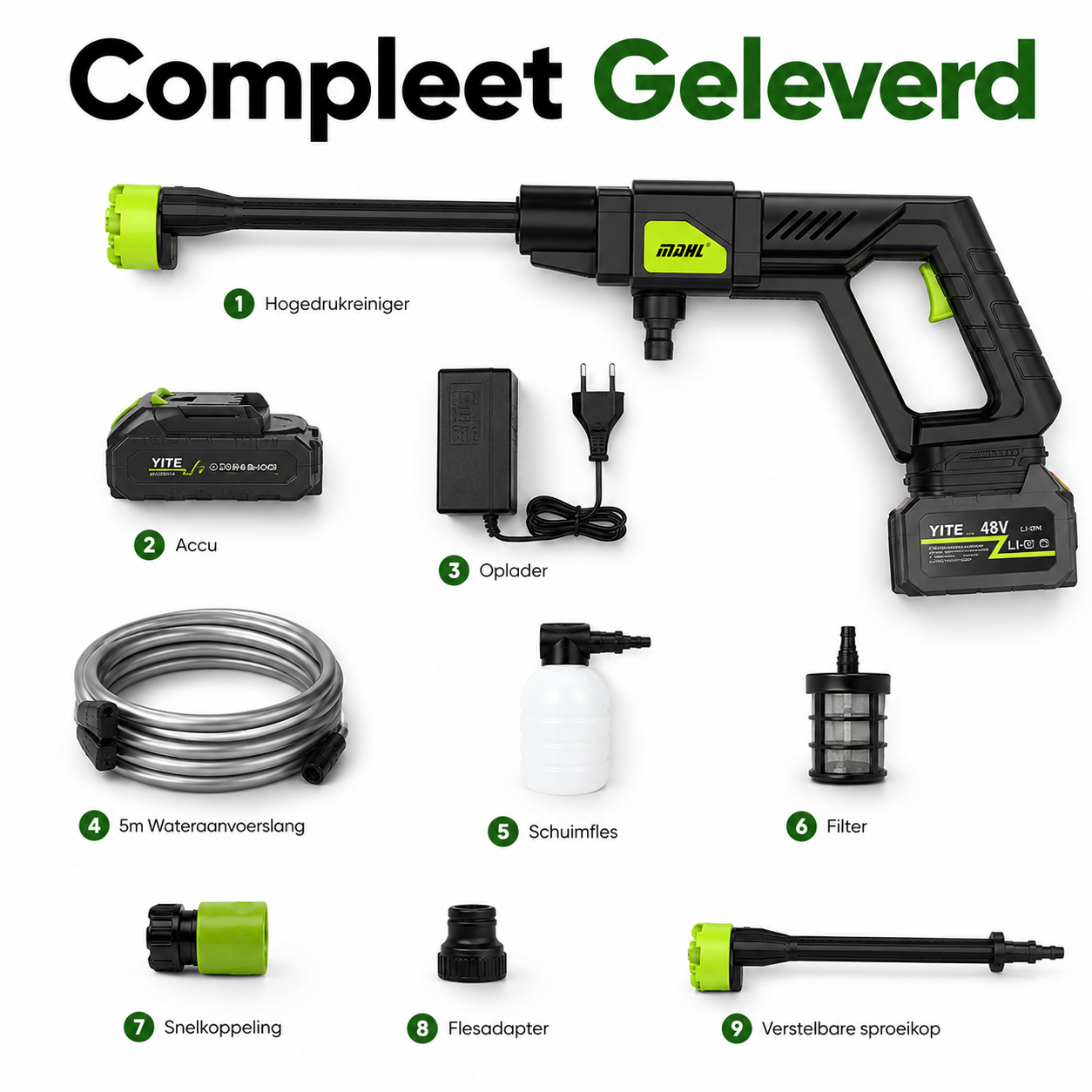 Tuinara™ Hogedrukreiniger Pro