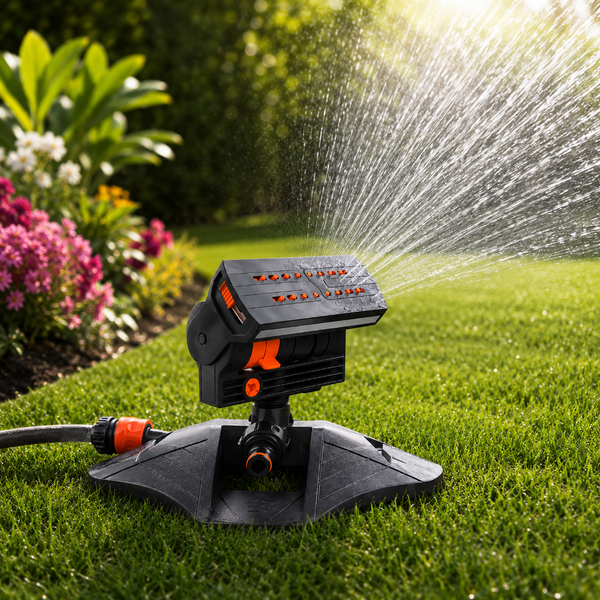 Laat je tuin gelijkmatig sproeien