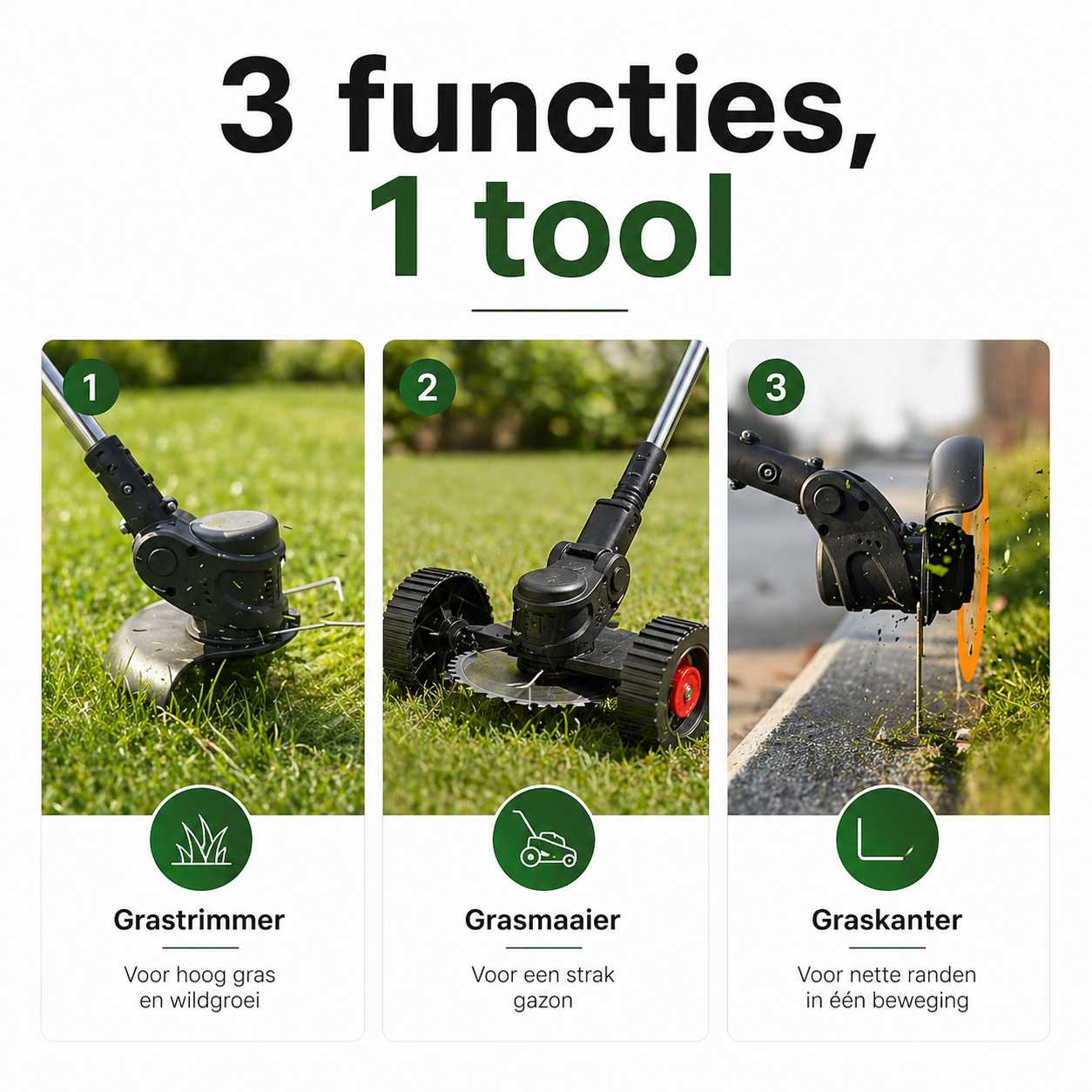 Tuinara kantensnijder voor tuinonderhoud