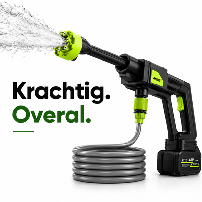 Tuinara draadloze hogedrukreiniger voor auto en terras