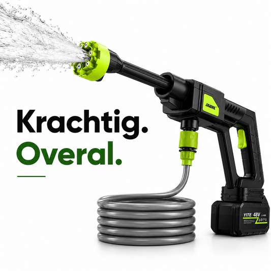 Tuinara draadloze hogedrukreiniger voor auto en terras
