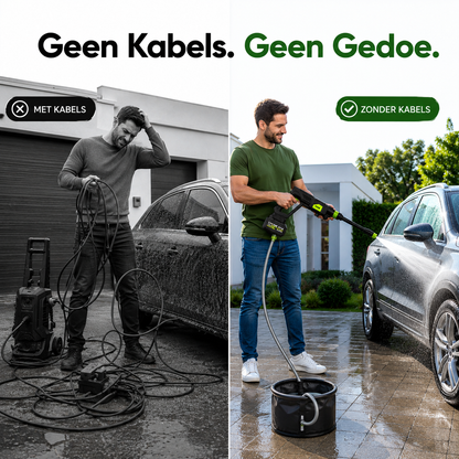 Tuinara hogedrukreiniger pro met sproeikop