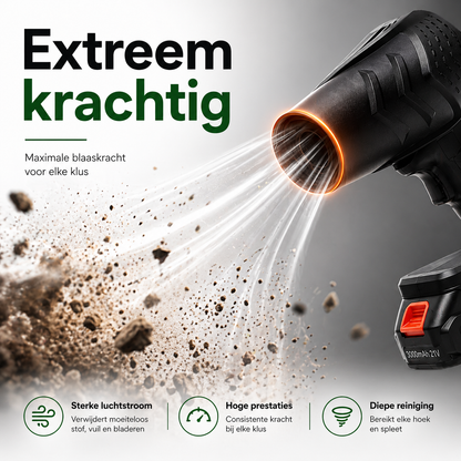High-pressure Air Blower Pro™ | Krachtige Draadloze Blazer voor Auto, Tuin & Huis