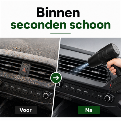 High-pressure Air Blower Pro™ | Krachtige Draadloze Blazer voor Auto, Tuin & Huis