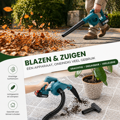 Oplaadbare bladzuiger voor buitenreiniging