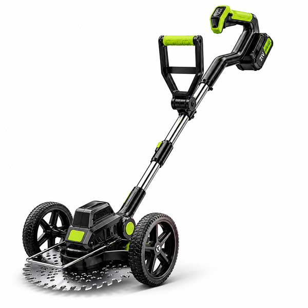 3-in-1 Draadloze Grastrimmer | Onkruidverwijderaar, Kantensnijder & Bosmaaier met 21V Accu