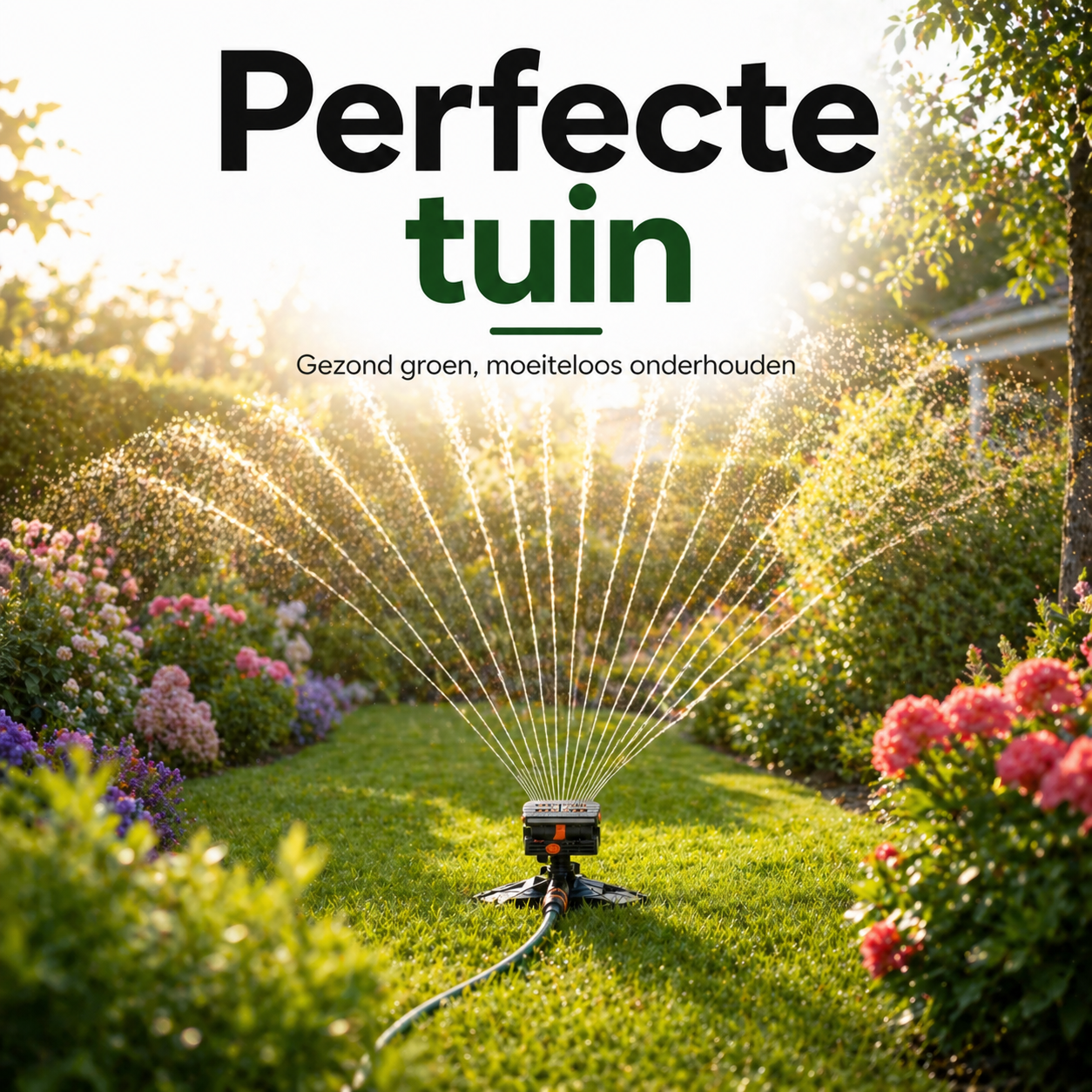 Oscillerende Sproeier met Timer | 16 Sproeikoppen &amp; Dual-Zone Bewatering