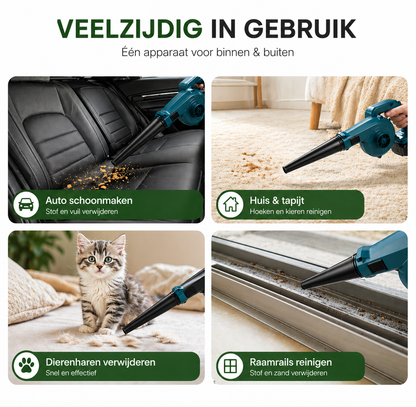 Tuinara bladblazer voor bladeren en stof